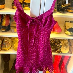 NWT urban outfitters/ HAUTE ROGUE Cranberry dress